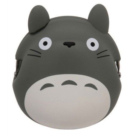 Mon voisin Totoro porte-monnaie mini Totoro gris 9 cm