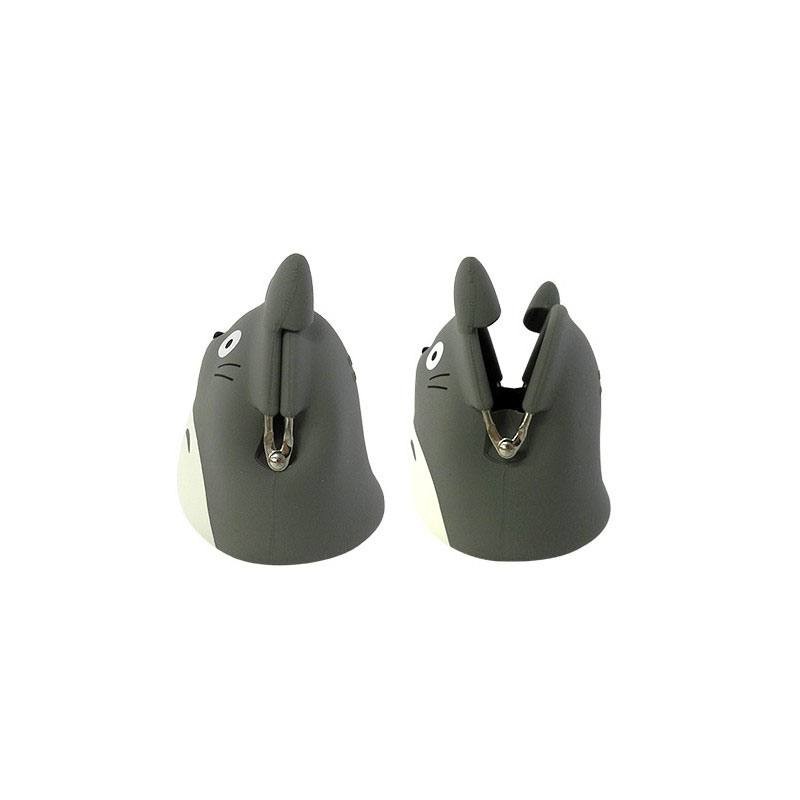 Mon voisin Totoro porte-monnaie mini Totoro gris 9 cm