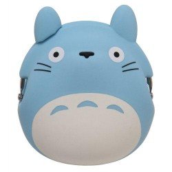 Mon voisin Totoro porte-monnaie mini Totoro bleu 9 cm