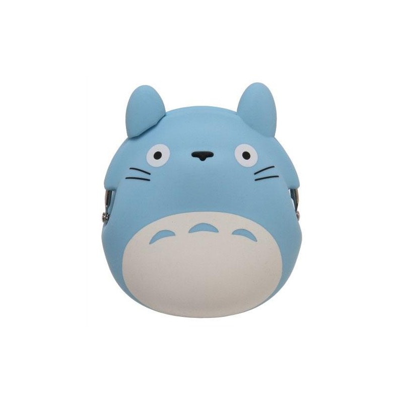 My Neighbor Totoro Mini Silicon Coin Purse Totoro blue 9 cm