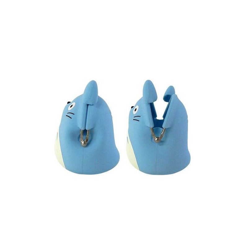 Mon voisin Totoro porte-monnaie mini Totoro bleu 9 cm