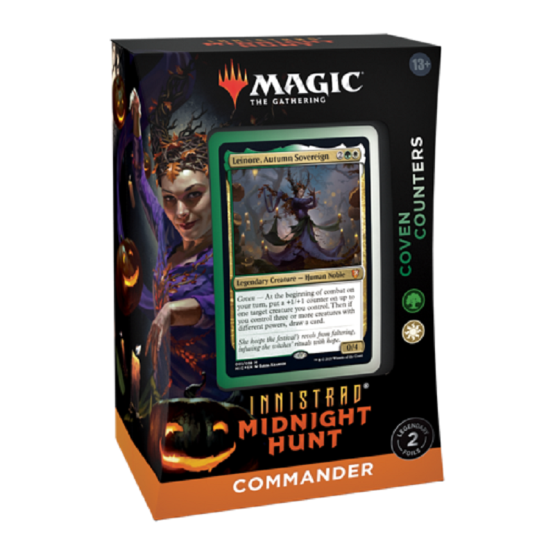 MTG - Innistrad: Midnight Hunt Commander Deck ( Coven Counters )
TCG: Magic: The Gathering