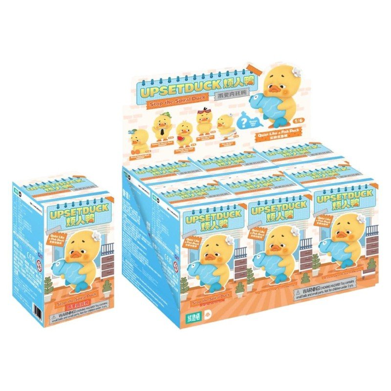 Upset Duck: Stop the Spiral Duck Blind Box figure 10 cm Display (6)