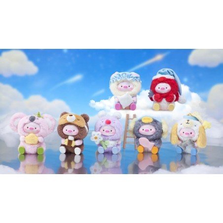 GeeGeePig: Pajamas Lullabies Blind Box Porte-clés 16 cm Display (6)