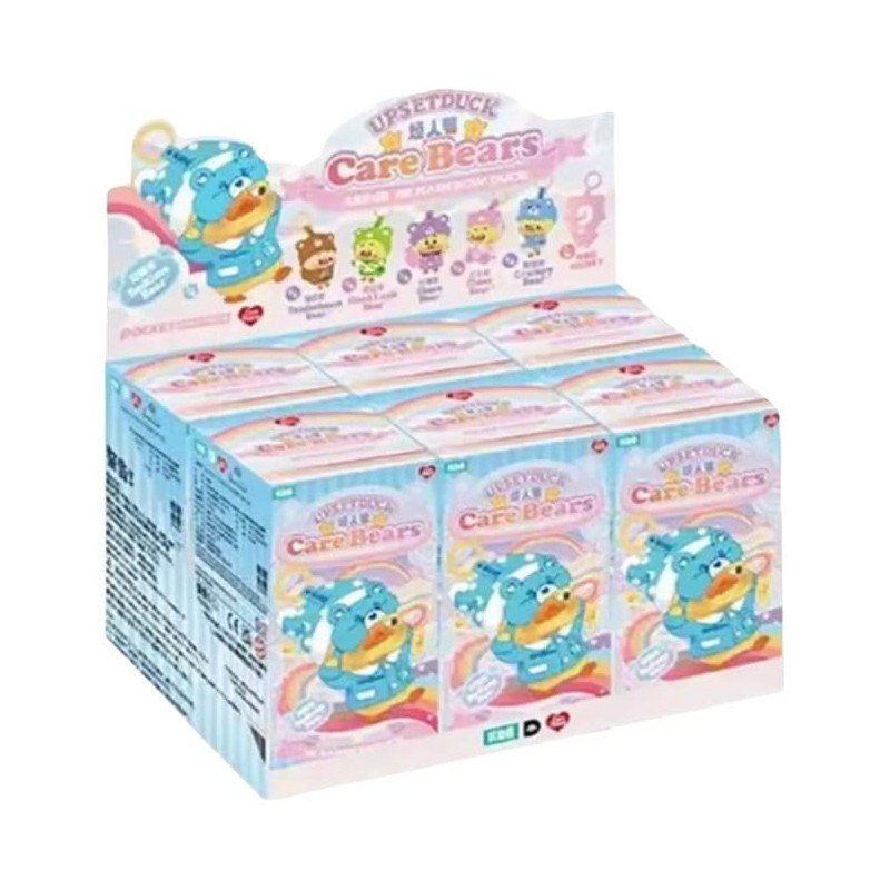 Upset Duck: Rainbow Care Bears Blind Box Porte-clés 16 cm Display (6)