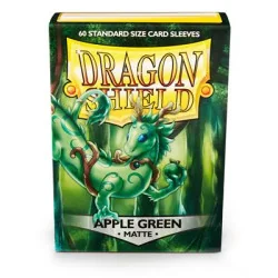 Dragon Shield Matte Sleeves - Apple Green (60 Sleeves)