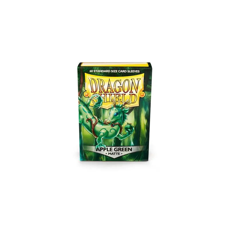 Dragon Shield Matte Sleeves - Apple Green (60 Sleeves) | 5706569112189