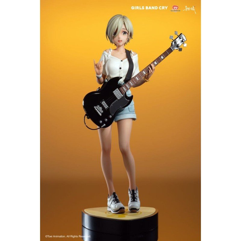 Girls Band Cry statuette PVC 1/7 Natsu wo Mankitsu shite Sakebe Series No. 3 Rupa 26 cm   