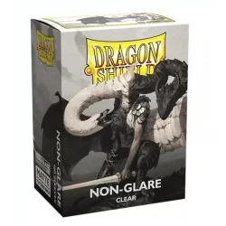 Dragon Shield Matte Sleeves - Clear Non-Glare (100 Sleeves)