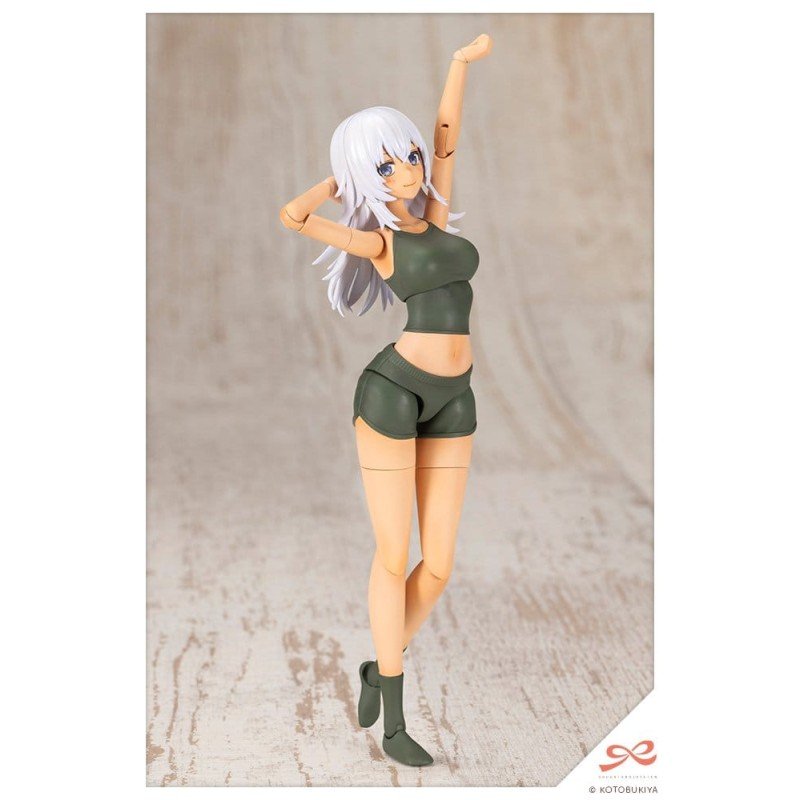 Sousai Shojo Teien figurine Plastic Model Kit 1/10 Training Wolf 16 cm