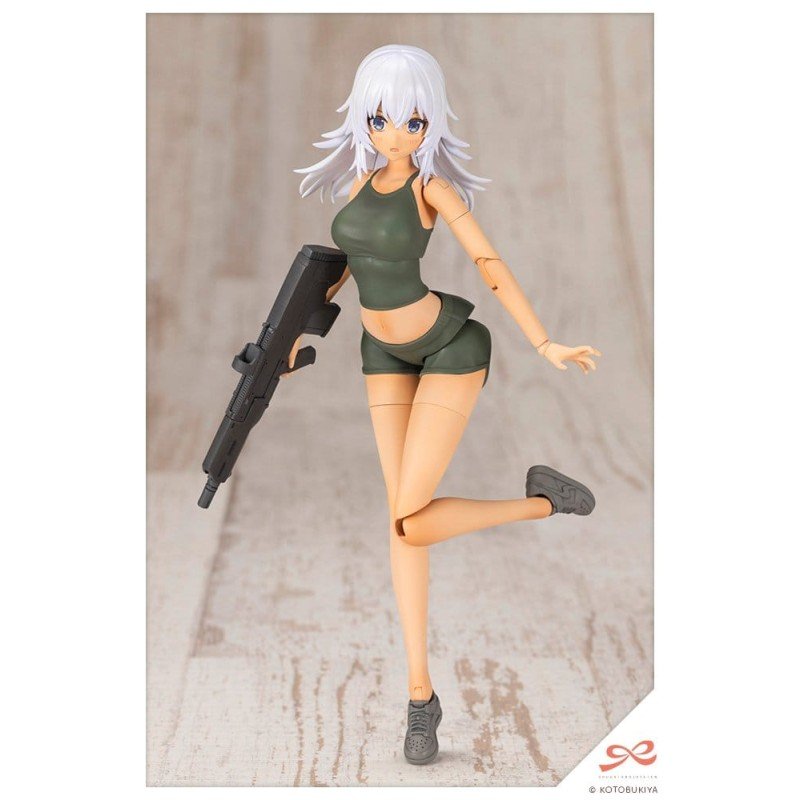 Sousai Shojo Teien figurine Plastic Model Kit 1/10 Training Wolf 16 cm