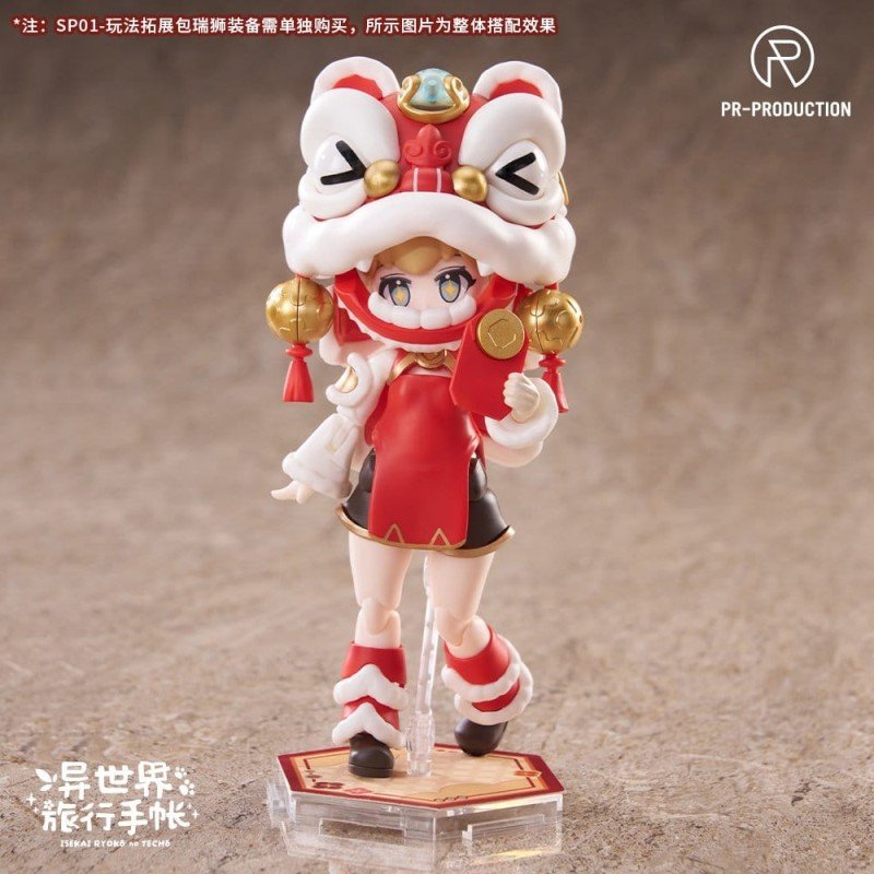 Isekai Ryoko no Techo accessoire pour figurines Plastic Model Kit Expansion Pack SPE01 The Legendary Auspicious Lion 
