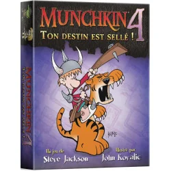 Munchkin 4 - Ton Destin est Sellé ! | 8435407639164
