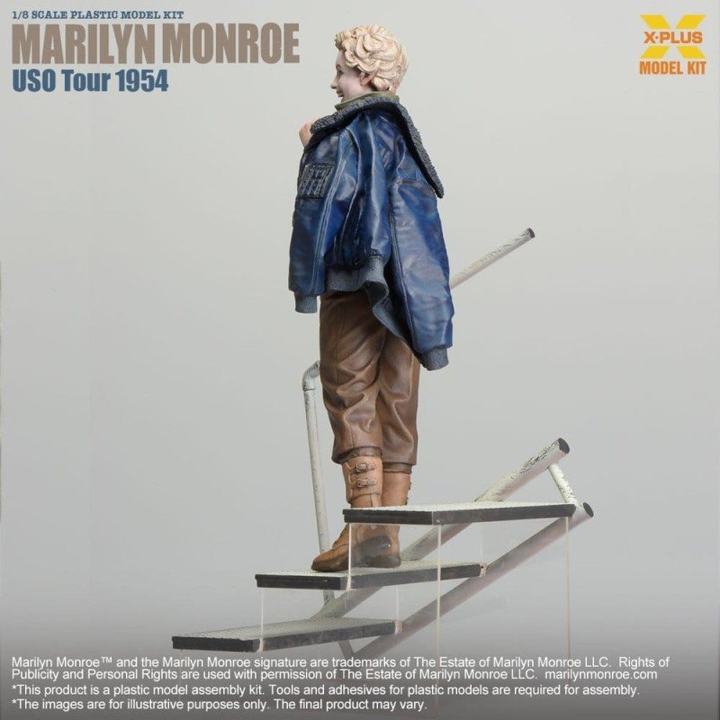 Marilyn Monroe Plastic Model Kit 1/8 Figure (Reproduction) 26 cm