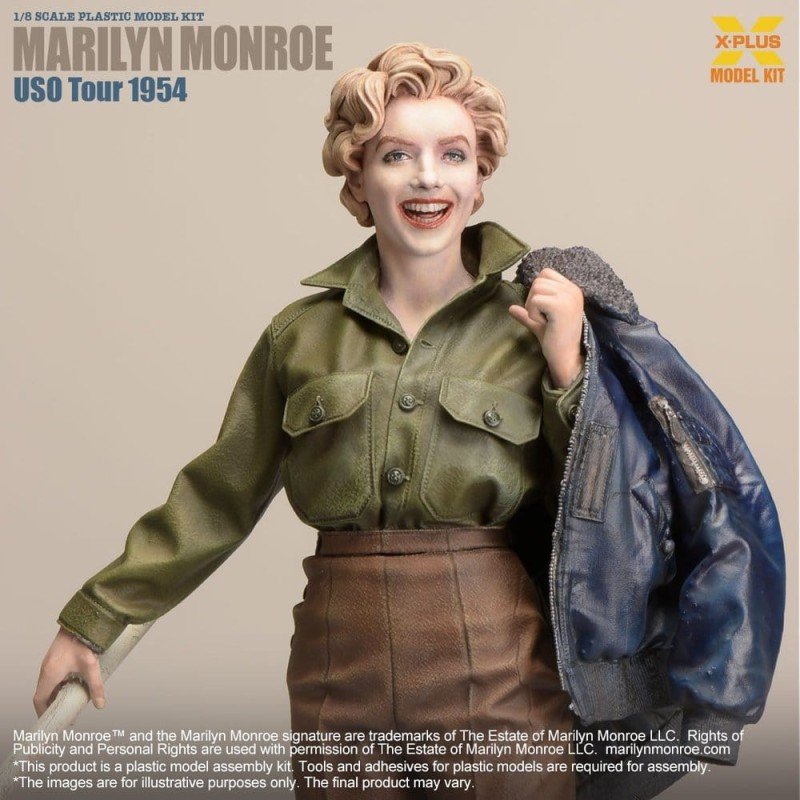 Marilyn Monroe Plastic Modelbouwpakket 1/8 figuur (reproductie) 26 cm