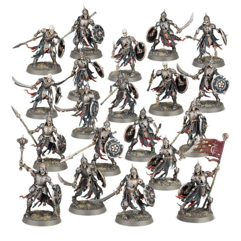 Spel: Warhammer Age of Sigmar - Soulblight Gravelords: Deathrattle Skeletons
Uitgever: Games Workshop