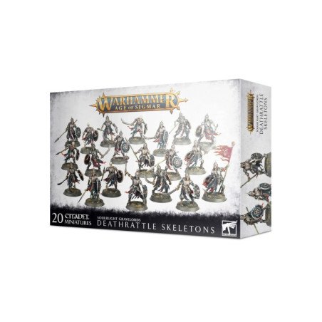 Spel: Warhammer Age of Sigmar - Soulblight Gravelords: Deathrattle Skeletons
Uitgever: Games Workshop