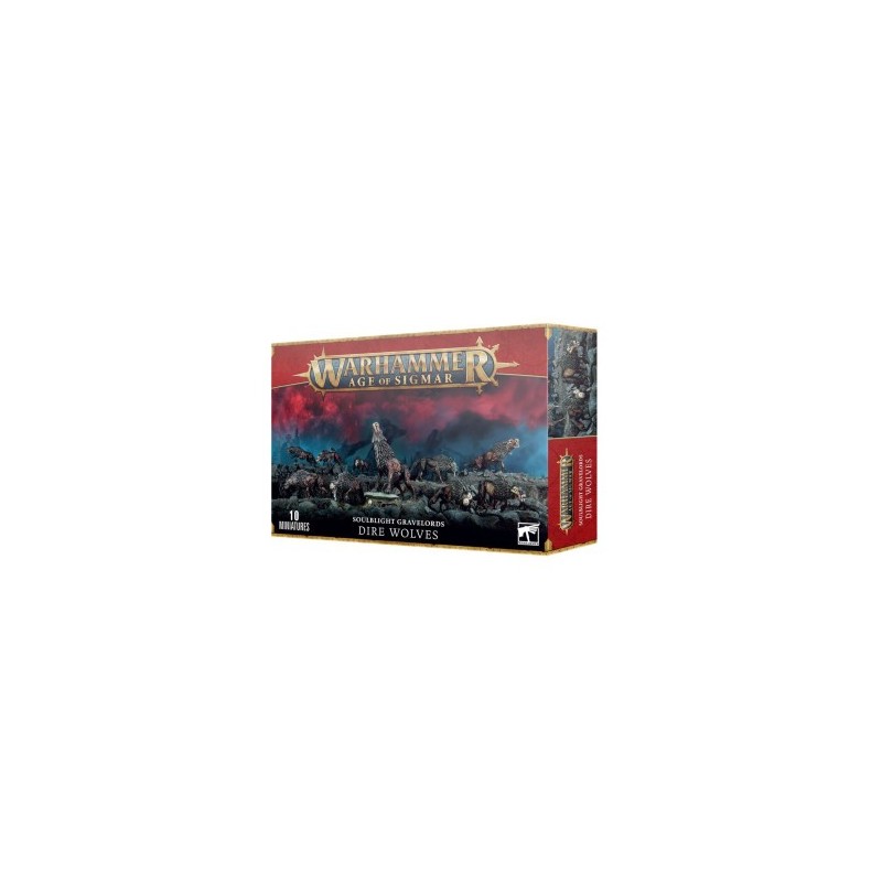Warhammer Age of Sigmar - Soulblight Gravelords: Dire Wolves