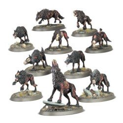 Warhammer Age of Sigmar - Soulblight Gravelords: Dire Wolves