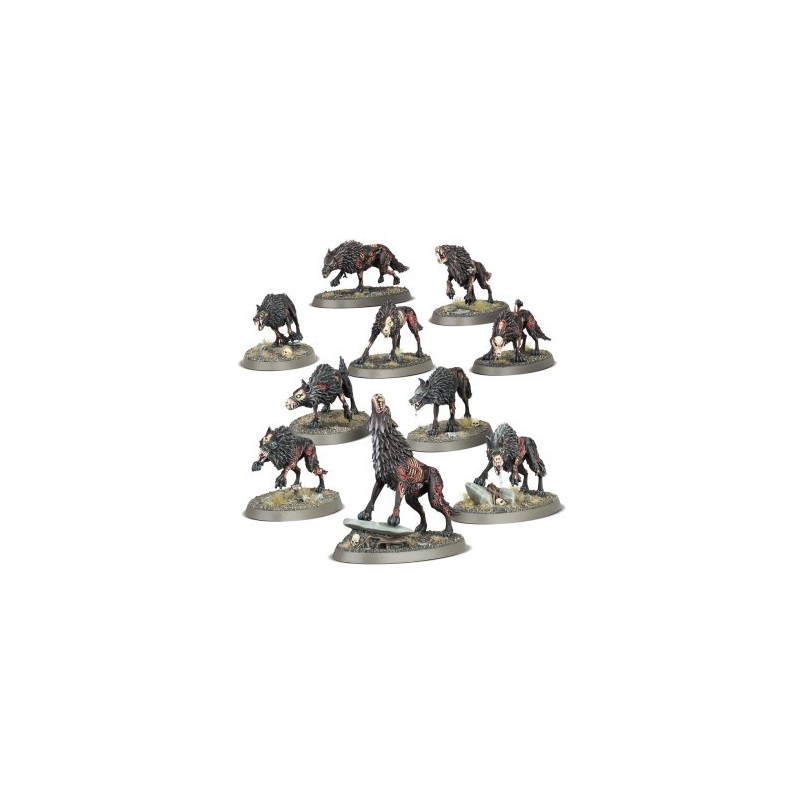 Warhammer Age of Sigmar - Soulblight Gravelords: Dire Wolves