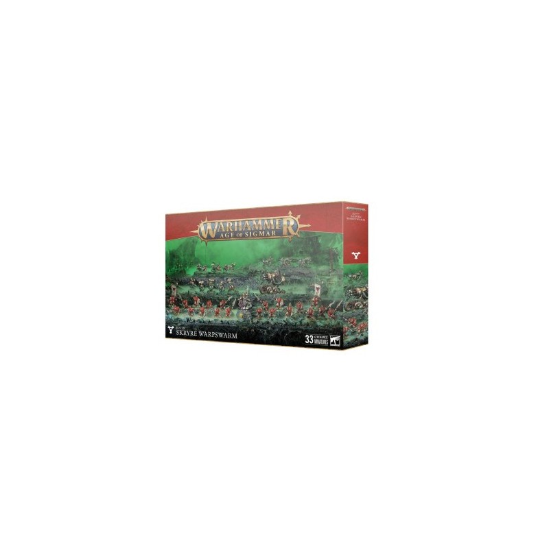 Warhammer Age of Sigmar - Skaven : Skryre Warpswarm / Malenuée Skryre