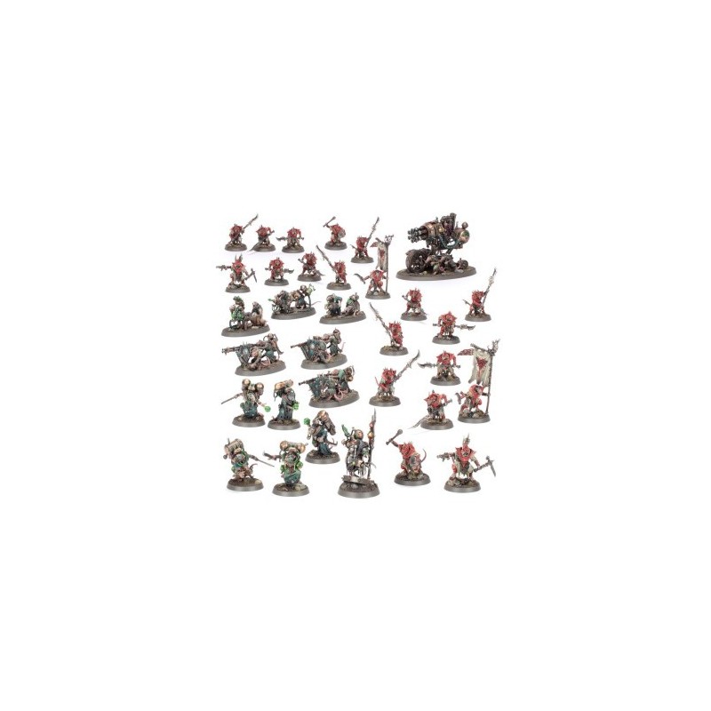 Warhammer Age of Sigmar - Skaven : Skryre Warpswarm / Malenuée Skryre