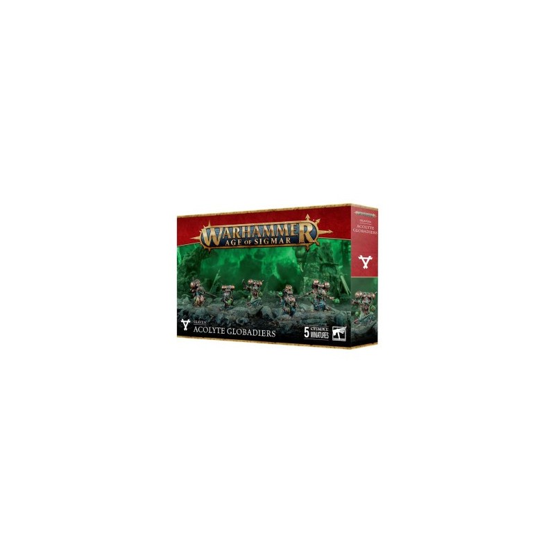 Warhammer Age of Sigmar - Skaven : Acolyte Globadiers