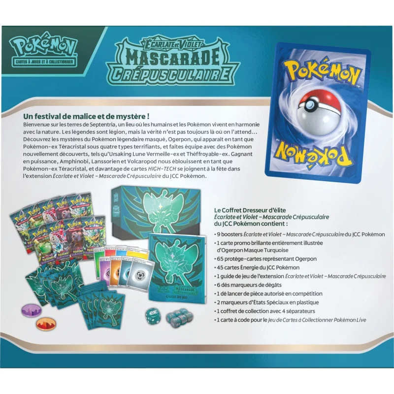 Pokémon - Twilight Masquerade (EV06) - Elite Trainer Box FR | 820650558467