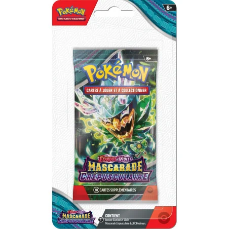 Pokémon - Mascarade Crépusculaire (EV06) - Blister 1 Booster FR | 820650558399