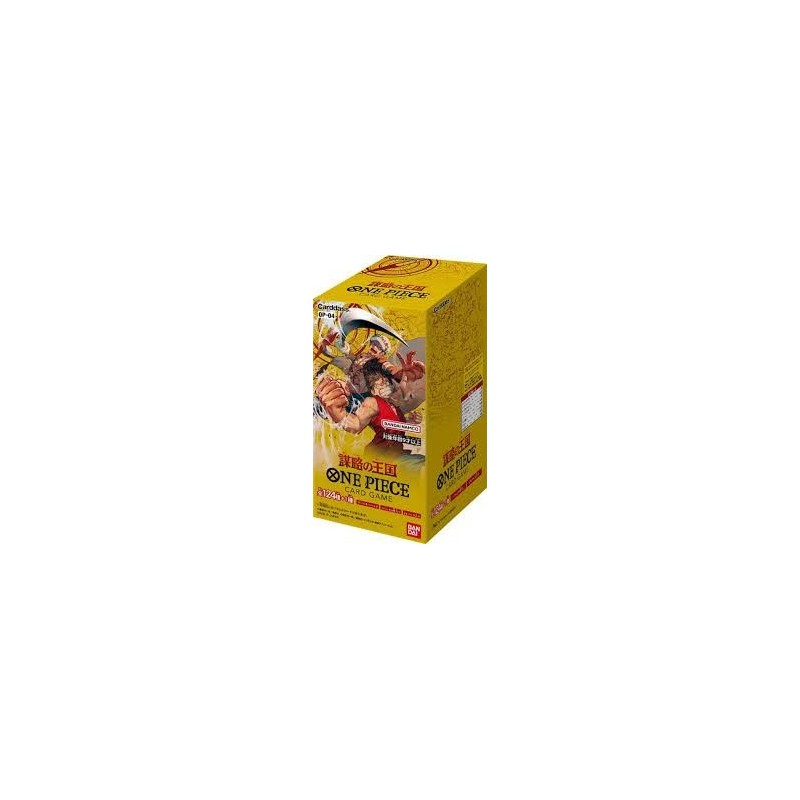 One Piece Card Game - Kingdoms of Intrigue ( OP-04 ) Display 24 boosters JPN