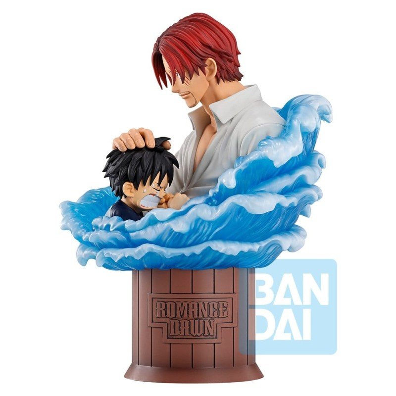 One Piece Ichibansho PVC Figure Shanks & Luffy (Red Hair Pirates) 15 cm