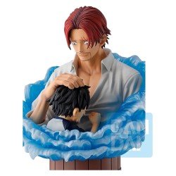 One Piece Ichibansho figurine PVC Shanks & Luffy (Red Hair Pirates) 15 cm