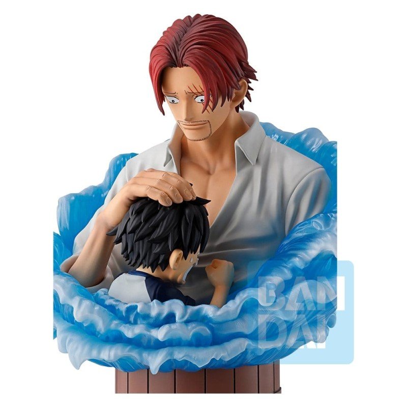 One Piece Ichibansho figurine PVC Shanks & Luffy (Red Hair Pirates) 15 cm