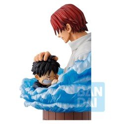 One Piece Ichibansho figurine PVC Shanks & Luffy (Red Hair Pirates) 15 cm