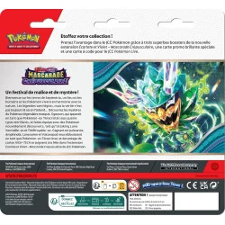 Pokémon - Mascarade Crépusculaire (EV06) - Blister 3 Boosters FR | 820650558405