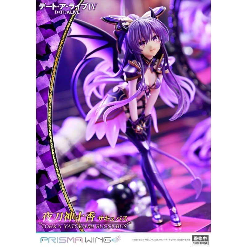 Date A Live Dead statuette PVC 1/7 Prisma Wing Tohka Yatogami succubus 25 cm    
