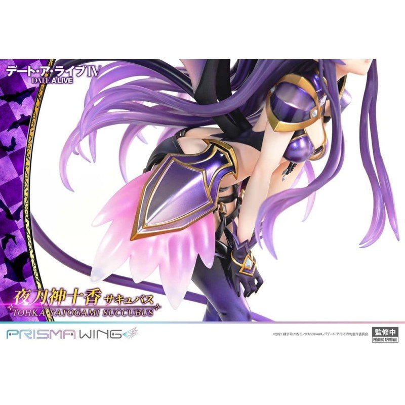 Date A Live Prisma Wing PVC Statue 1/7 Tohka Yatogami succubus 25 cm    
