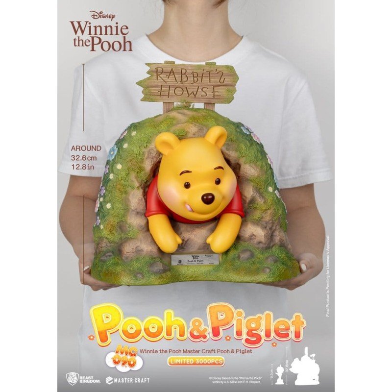 Disney statuette Master Craft Pooh & Piglet 33 cm