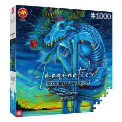 Puzzle Imagination Series Kamil Jakóbczak Bialy Wilk (1000 pièces)