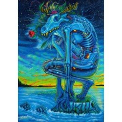 Puzzle Imagination Series Kamil Jakóbczak Bialy Wilk (1000 pièces)