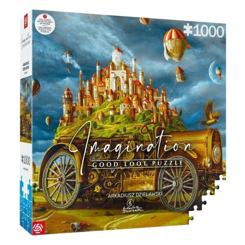Puzzle Imagination Series Arkadiusz Dzielawski Wielka przeprowadzka (1000 pièces)