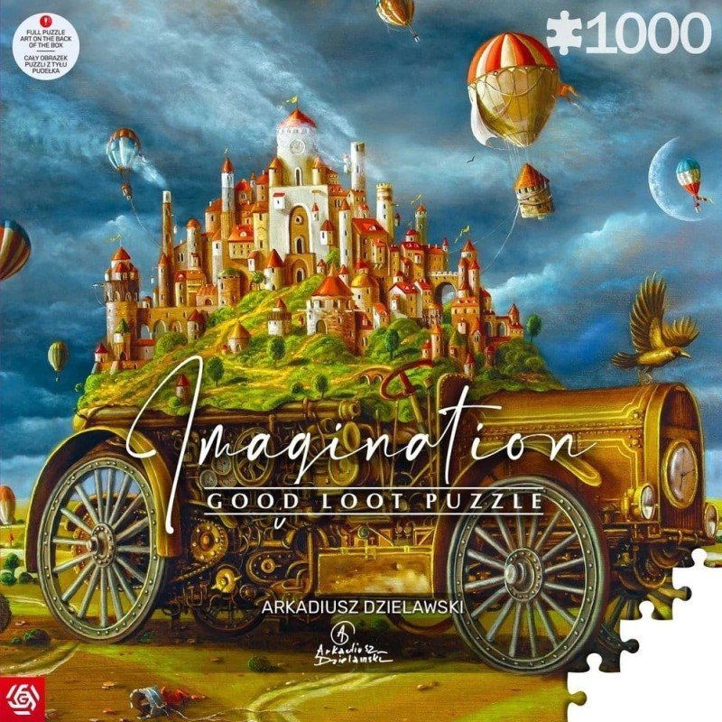 Imagination Series Puzzle Arkadiusz Dzielawski Wielka przeprowadzka (1000 pieces) 