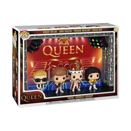 Queen - 4 Figure Pack Funko POP! Rocks Vinyl Wembley Stadium | 889698770125