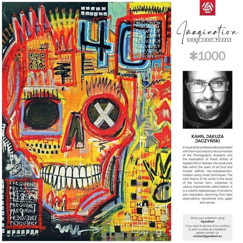 Imagination Series Puzzle Kamil Jakuza Jaczynski 40 HZ (1000 pieces) 