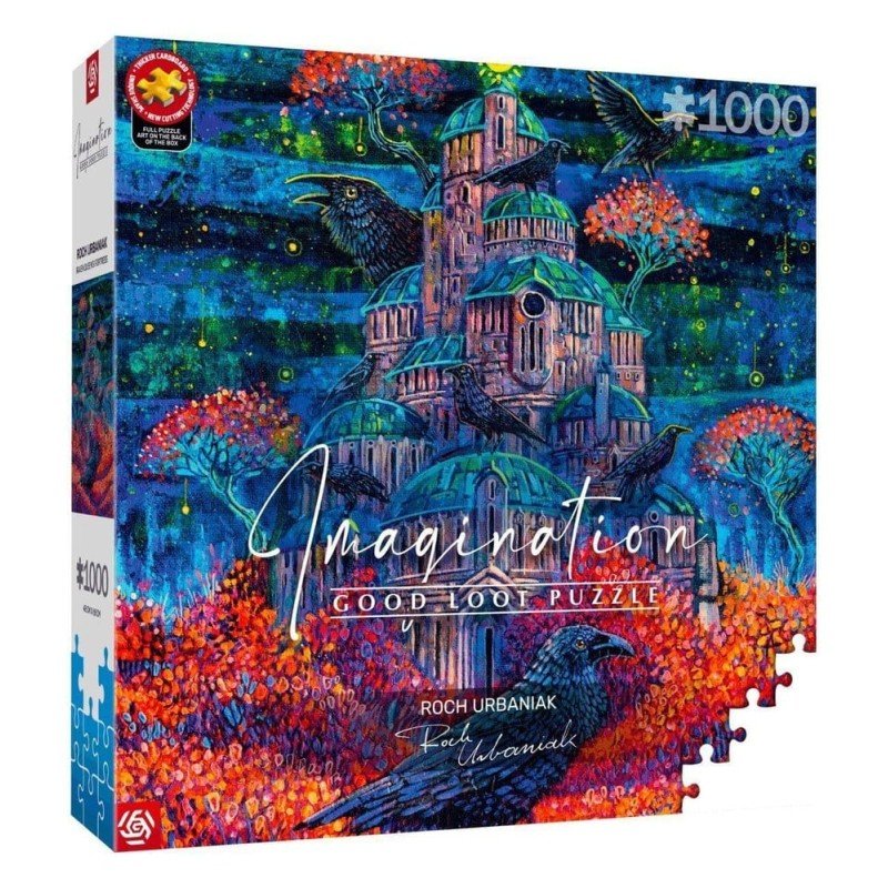 Puzzle Imagination Series Roch Urbaniak Twierdza Pani Kruków (1000 pièces)