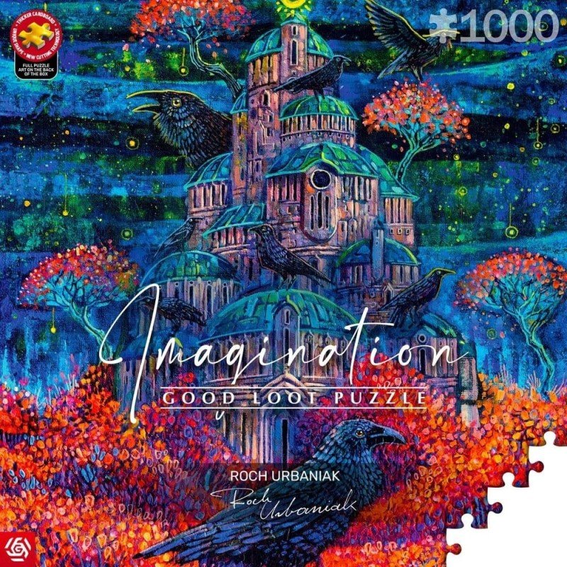 Imagination Series Puzzle Roch Urbaniak Twierdza Pani Kruków (1000 pieces) 