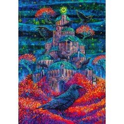 Puzzle Imagination Series Roch Urbaniak Twierdza Pani Kruków (1000 pièces)