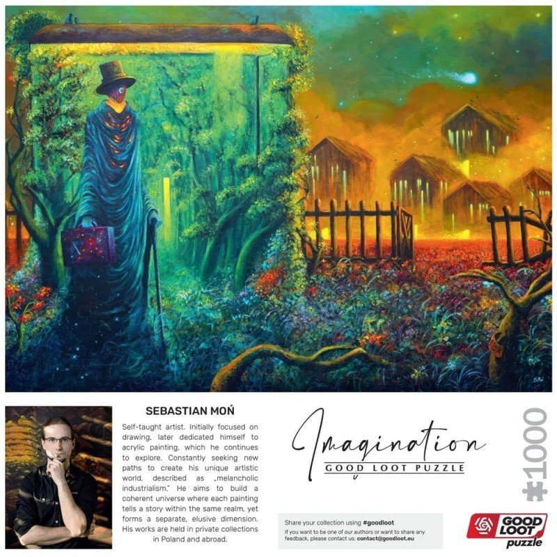 Puzzle Imagination Series Sebastian Mon Stationary Traveller II (1000 pièces)