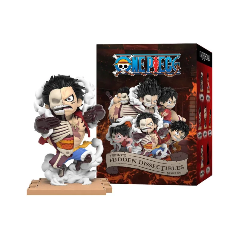 One Piece - PVC Figure Mighty Jaxx - Freeny's Hidden Dissectibles Series 6 (Luffy Gear's) | 631978818245