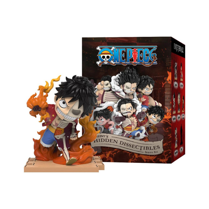 One Piece - PVC Figuur Mighty Jaxx - Freeny's Hidden Dissectibles Series 6 (Luffy Gear's)